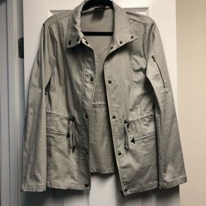Lightweight Anorak Cinch Waist Jacket